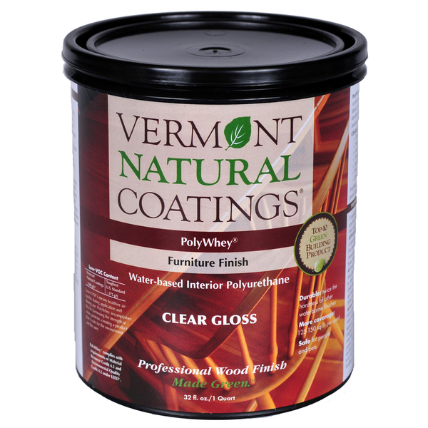 Vermont Natural Coatings Wood Finish Clr Gls 1Qt 900105